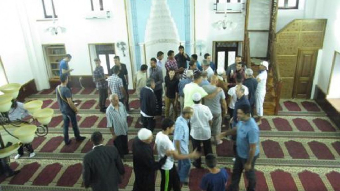 Perayaan Idul Fitri di Masjid Islam-Aga, Serbia  