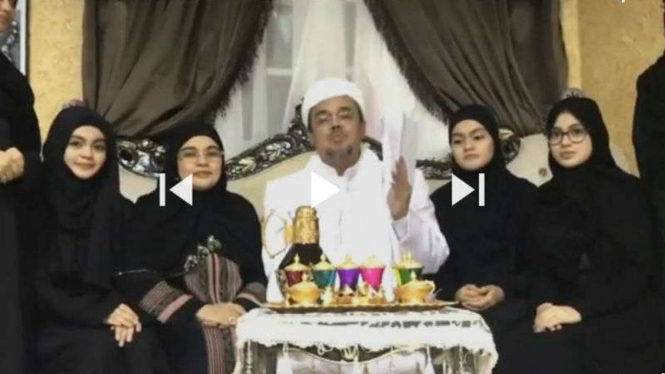 Cuplikan video Habib Riziek Shihab soal SP3 dari Mekah