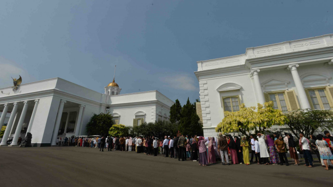 Open House Lebaran Presiden Joko Widodo