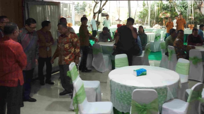 Open House di rumah Menko Perekonomian Darmin Nasution