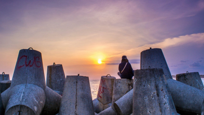 Pantai Glagah Kulonprogo, Destinasi Keluarga dan Panorama Sunset