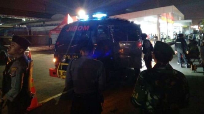 Penemuan tas ransel hitam di Stasiun Tugu Yogyakarta, Minggu, 17 Juni 2018.