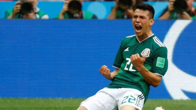 Winger muda Timnas Meksiko, Hirving Lozano