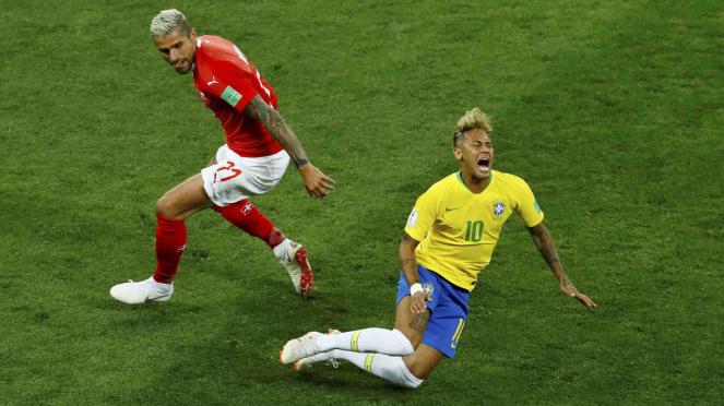 Neymar di Piala Dunia 2018