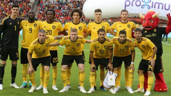 Kesedihan Pemain Belgia Usai Terhenti Di Semifinal Piala