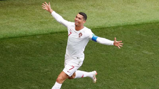 Pemain timnas Portugal, Cristiano Ronaldo