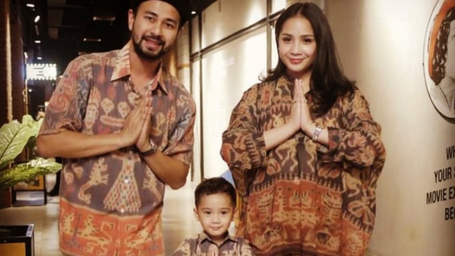 Raffi Ahmad, Nagita Slavina dan Rafathar.