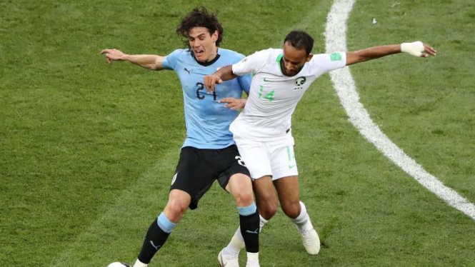 Laga Piala Dunia 2018, Uruguay kontra Arab Saudi