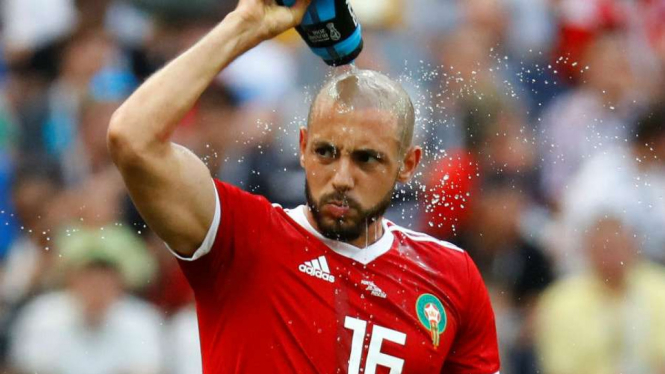 Nordin Amrabat, pemain Timnas Maroko