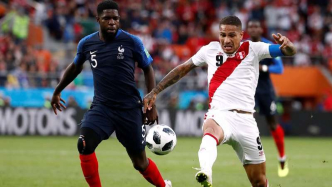 Laga Grup C Piala Dunia 2018, Prancis vs Peru