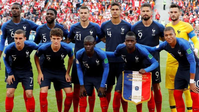 Timnas Prancis pada Piala Dunia 2018