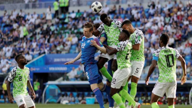 Laga Grup D Piala Dunia 2018, Nigeria vs Islandia