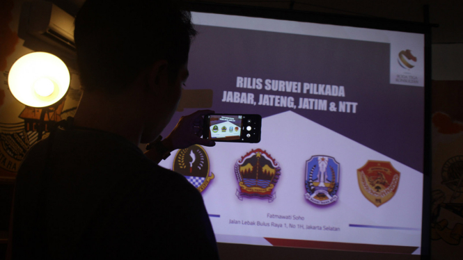 Hasil Survei Pilkada Empat Provinsi