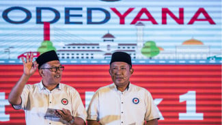 Median: Elektabilitas Oded-Yana Unggul di Pilwakot Bandung