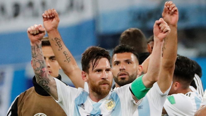 Kapten Timnas Argentina, Lionel Messi di Piala Dunia 2018