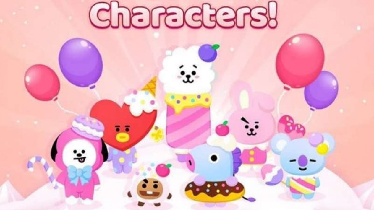 Foto Karakter Boyband BTS Dalam Bentuk Makanan Bikin Gemas