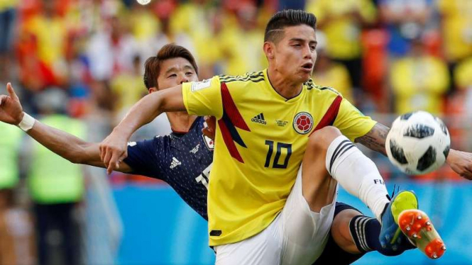 Bintang Timnas Kolombia, James Rodriguez