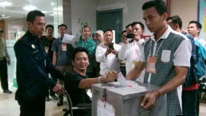 Pemungutan suara susulan (PSS) Pilkada Serentak Tangerang di dua rumah sakit