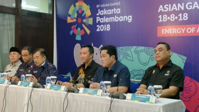 Ketua Dewan Pengarah Asian Games 2018, Jusuf Kalla (JK)