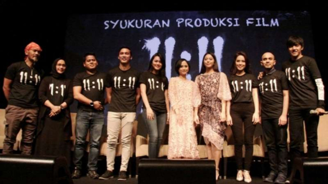 Syukuran film horor 11:11 Apa Yang Kau Lihat?