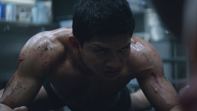 Iko Uwais di Film Mile 22