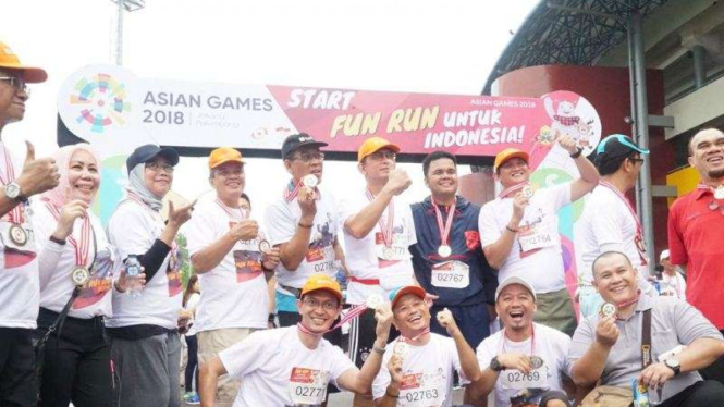 Fun Run Indonesia di Palembang