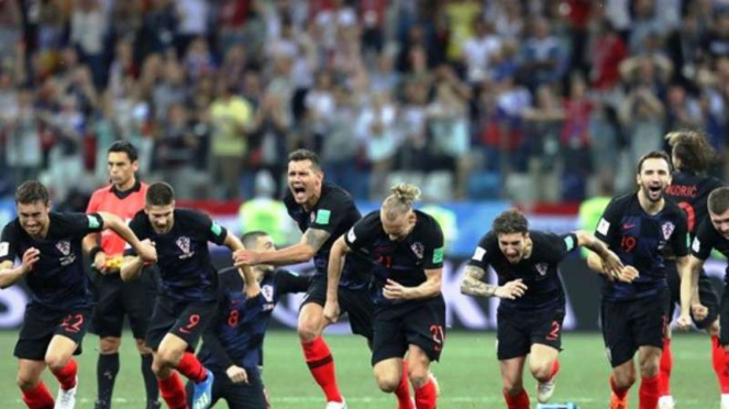 Kroasia melaju ke perempat final Piala Dunia 2018.