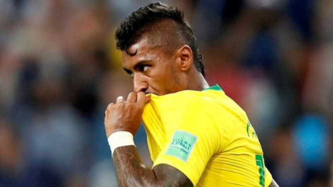 Gelandang Timnas Brasil, Paulinho.