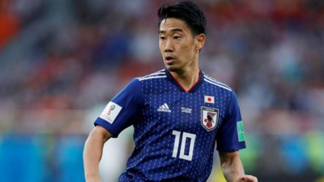 Gelandang Timnas Jepang, Shinji Kagawa.