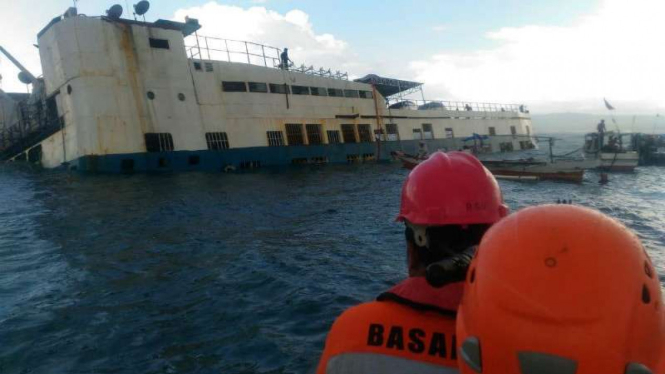 Situasi KM Lestari Maju kandas di perairan Selayar, Sulsel