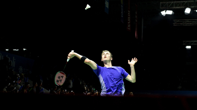 Viktor Axelsen Melaju ke Perempat Final Indonesian Open 2018