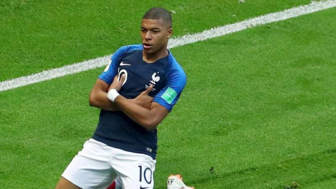 Bintang muda Prancis, Kylian Mbappe