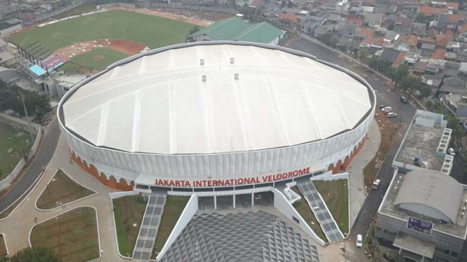 Jakarta International Velodrome di Rawamangun, Jakarta Timur
