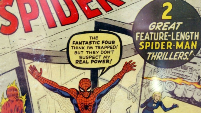 Steve Ditko menciptakan Spider-Man bersama Stan Lee pada 1963 - Getty Images