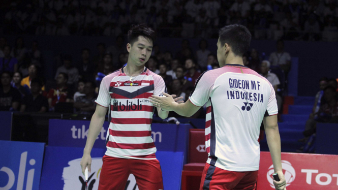 Ganda putra Indonesia, Kevin Sanjaya Sukamuljo/Marcus Fernaldi Gideon