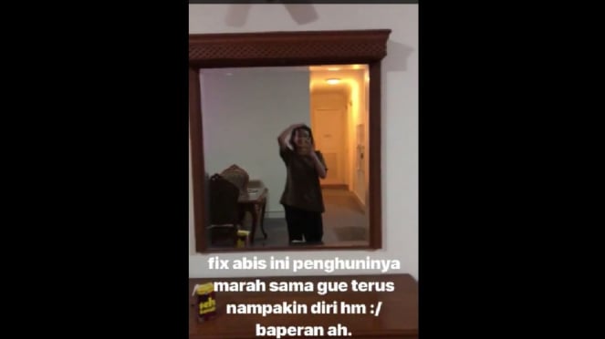 Apartemen Awkarin yang dikabarkan berhantu