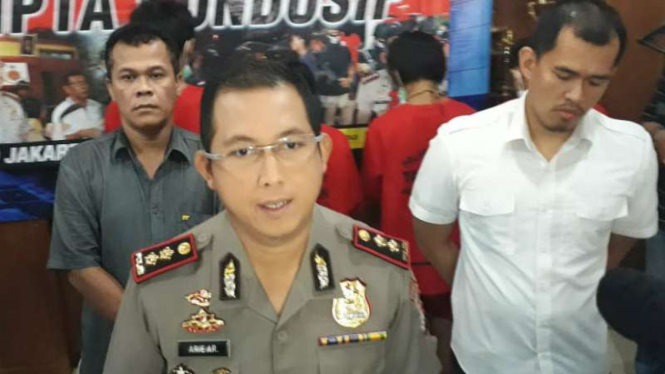 Wakapolres Metro Jakarta Pusat Ajun Komisaris Besar Polisi Arie Ardian.