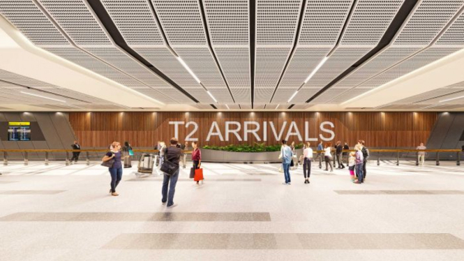 Rencana pembangunan Terminal Two Bandara Melbourne