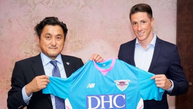 Fernando Torres resmi bergabung dengan klub J1-League, Sagan Tosu