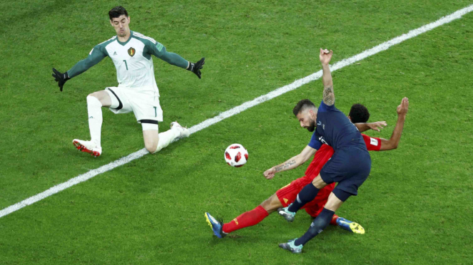 Perancis vs Belgia