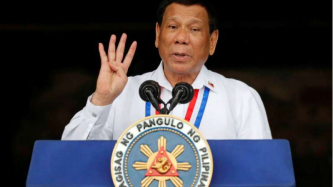 Presiden Filipina Rodrigo Duterte