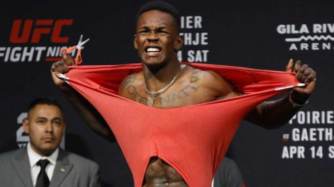 Petarung UFC, Israel Adesanya.