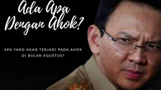 Basuki Tjahaja Purnama alias Ahok bakal bikin kejutan di bulan Agustus