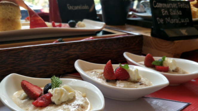 Salah satu hidangan khas Peru di Sailendra Restaurant, JW Marriott Jakarta.