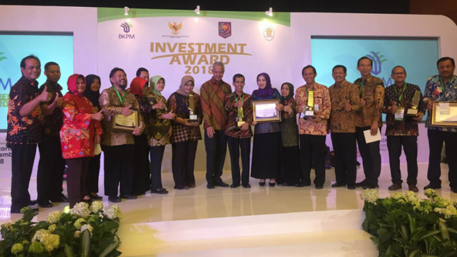Kepala DPM PTSP Semarang Ulfi Imran Basuki dalam acara Investment Award 2018