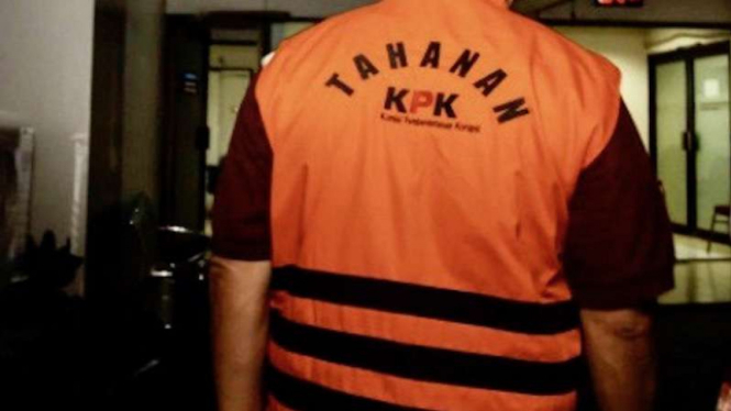 Rompi tahanan KPK atas kasus korupsi. (Foto ilustrasi) 