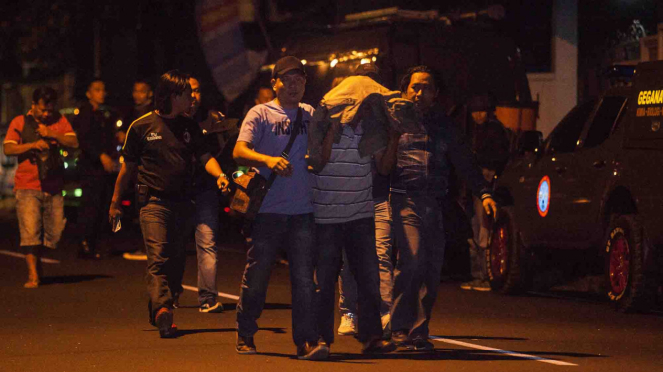 Penangkapan teroris di Kaliurang, Sleman, Yogyakarta.