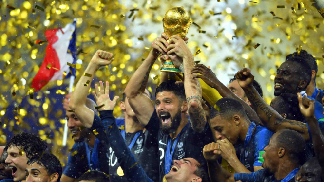 Prancis, Juarai Piala Dunia 2018