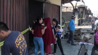 Kerugian Sementara Kebakaran Pasar Gedebage Rp5,5 Miliar