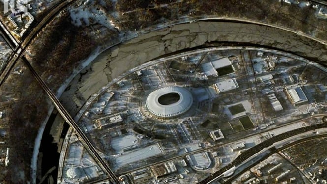 Stadion Luzhniki, Moskow, Rusia